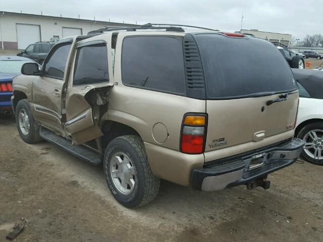 1GKEK13T35R136223 - 2005 GMC YUKON TAN photo 3