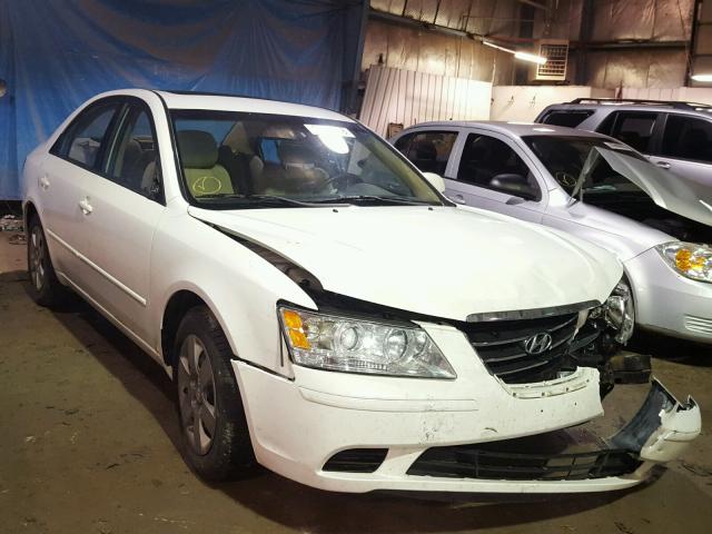 5NPET46CX9H458957 - 2009 HYUNDAI SONATA GLS WHITE photo 1