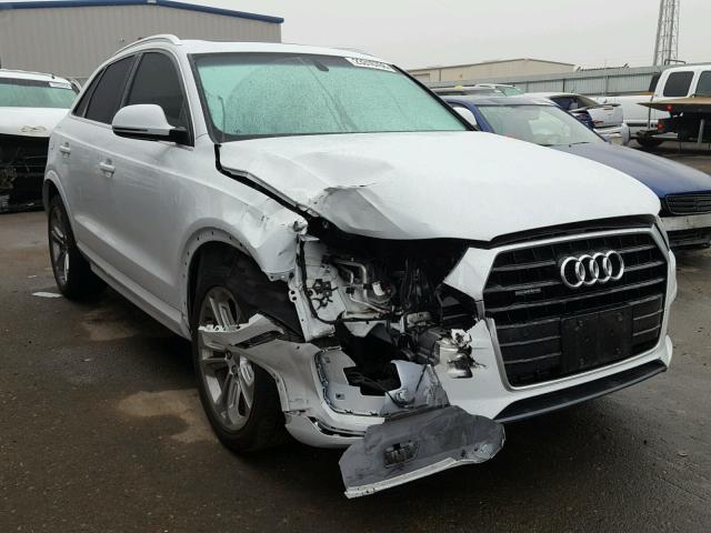 WA1JCCFS2HR008463 - 2017 AUDI Q3 PREMIUM WHITE photo 1