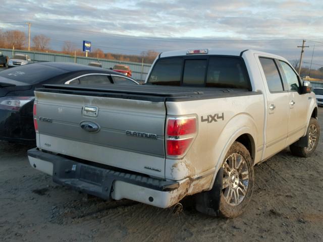 1FTFW1EF1CFA56591 - 2012 FORD F150 SUPER WHITE photo 4