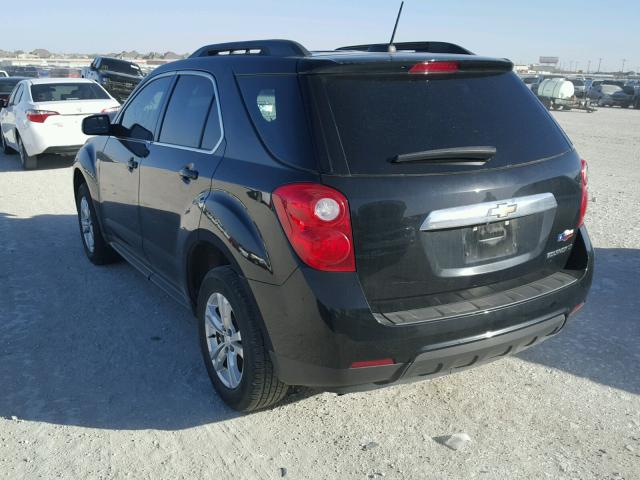 2GNALBEK3F6299914 - 2015 CHEVROLET EQUINOX LT BLACK photo 3