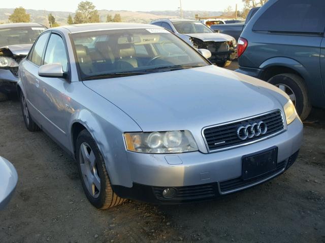 WAULC68E12A248078 - 2002 AUDI A4 1.8T QU SILVER photo 1