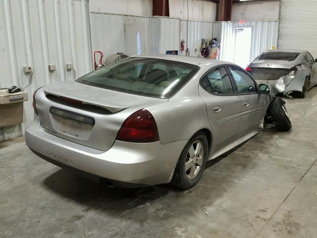 2G2WP552X71196366 - 2007 PONTIAC GRAND PRIX SILVER photo 4