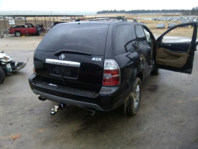 2HNYD18606H536824 - 2006 ACURA MDX TOURIN BLACK photo 4