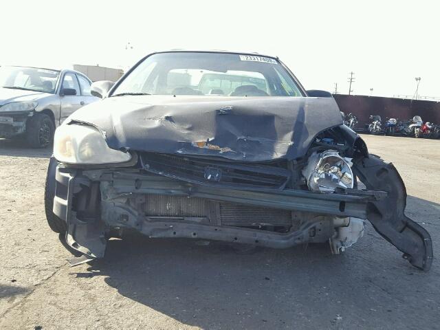 1HGEJ8141YL003018 - 2000 HONDA CIVIC EX 黑色 照片 10