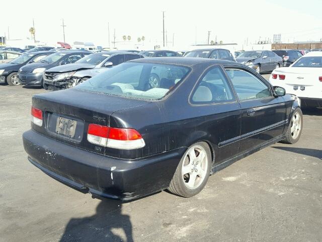 1HGEJ8141YL003018 - 2000 HONDA CIVIC EX 黑色 照片 4