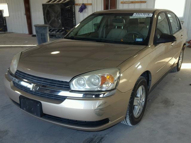 1G1ZT52845F308882 - 2005 CHEVROLET MALIBU LS BEIGE photo 2