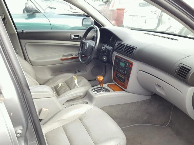 WVWWH63B42E263942 - 2002 VOLKSWAGEN PASSAT GLX 石墨色 照片 5