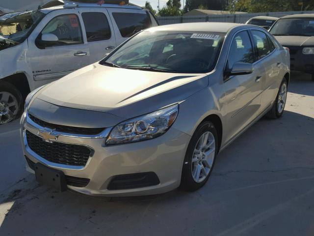 1G11C5SL3FF341813 - 2015 CHEVROLET MALIBU 1LT TAN photo 2