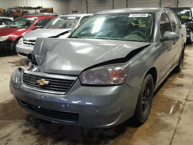 1G1ZT58N38F107332 - 2008 CHEVROLET MALIBU LT GRAY photo 2