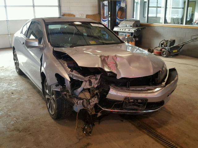 1HGCT2B86DA009869 - 2013 HONDA ACCORD EXL SILVER photo 1