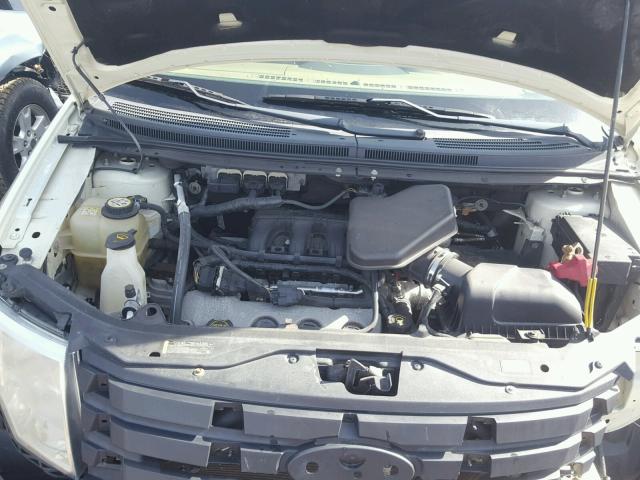 2FMDK49C27BA95231 - 2007 FORD EDGE SEL P CREAM photo 7