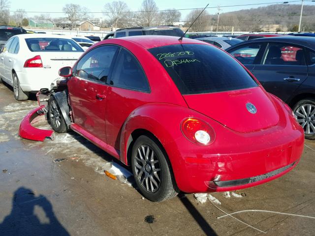 3VWPG3AG1AM010488 - 2010 VOLKSWAGEN NEW BEETLE 红色 照片 3