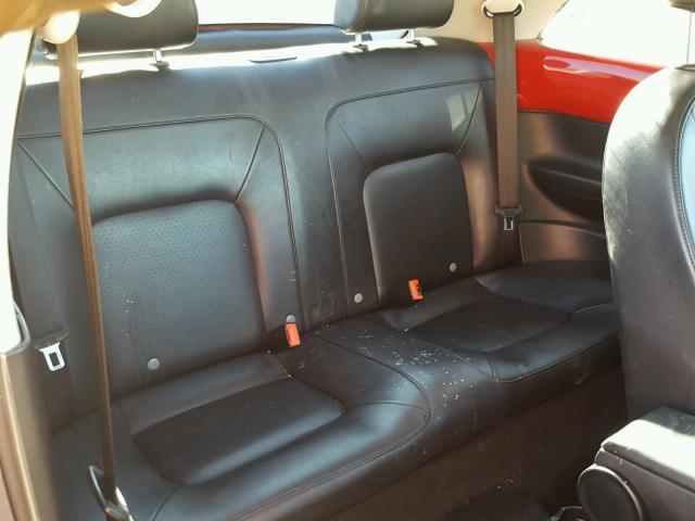 3VWPG3AG1AM010488 - 2010 VOLKSWAGEN NEW BEETLE 红色 照片 6
