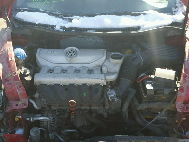 3VWPG3AG1AM010488 - 2010 VOLKSWAGEN NEW BEETLE 红色 照片 7