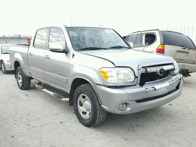 5TBET34105S465215 - 2005 TOYOTA TUNDRA DOU SILVER photo 1