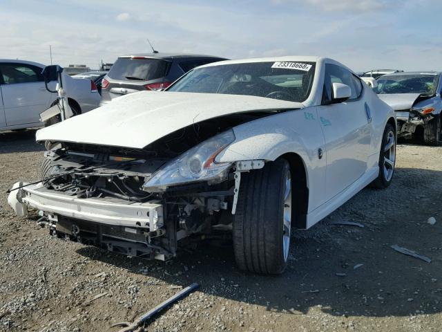 JN1AZ4EH0CM561279 - 2012 NISSAN 370Z BASE WHITE photo 2