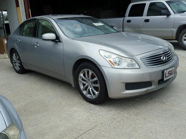 JNKBV61E98M212499 - 2008 INFINITI G35 SILVER photo 1