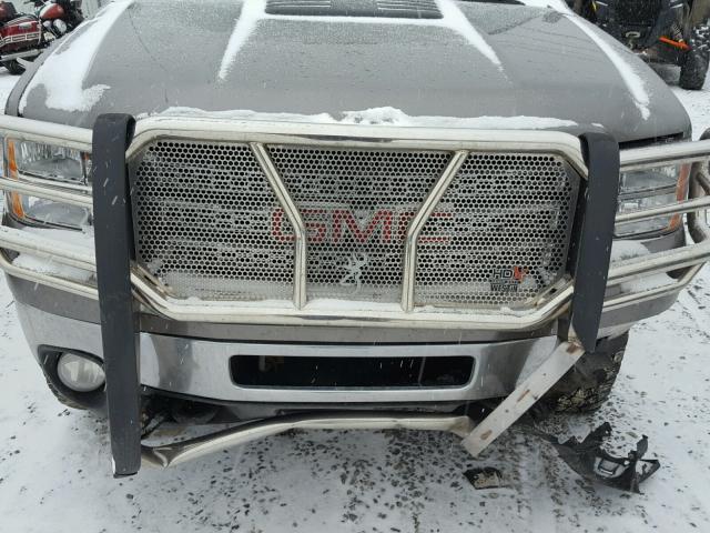 1GT523E81CZ321352 - 2012 GMC SIERRA K35 BLACK photo 7