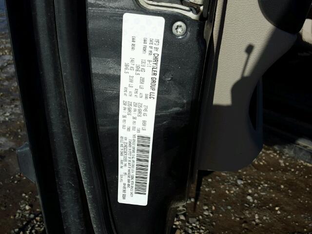 2C4RDGCG8CR131555 - 2012 DODGE GRAND CARA GRAY photo 10