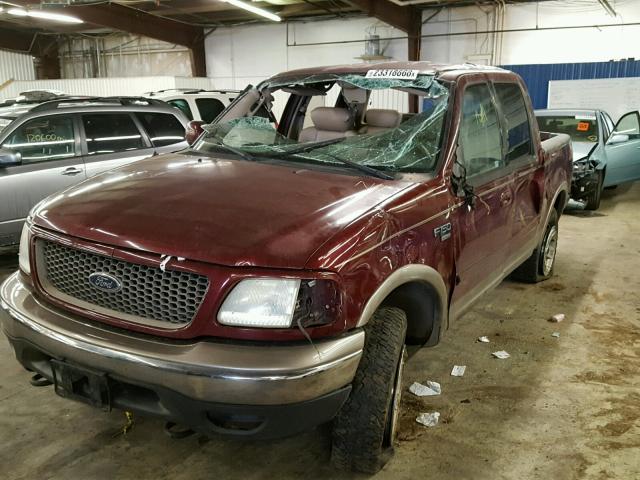 1FTRW08L33KB63030 - 2003 FORD F150 SUPER RED photo 2