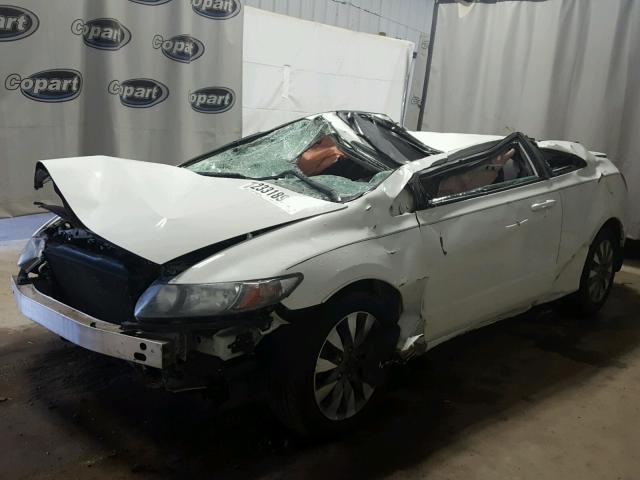 2HGFG1B82BH501857 - 2011 HONDA CIVIC EX თეთრი ფოტო 2