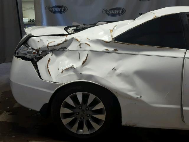 2HGFG1B82BH501857 - 2011 HONDA CIVIC EX თეთრი ფოტო 9