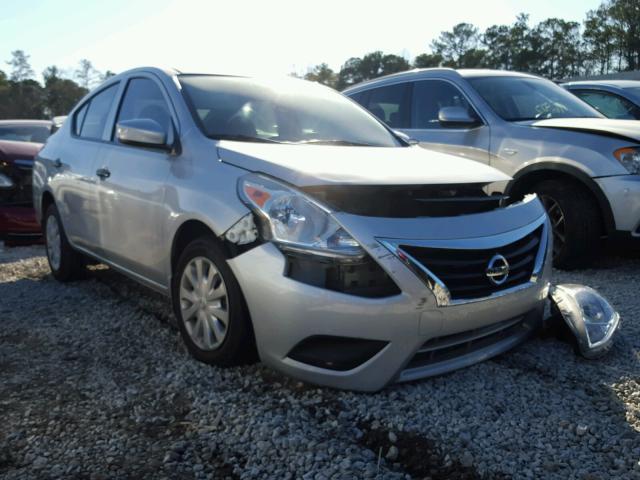 3N1CN7AP9GL827949 - 2016 NISSAN VERSA S SILVER photo 1