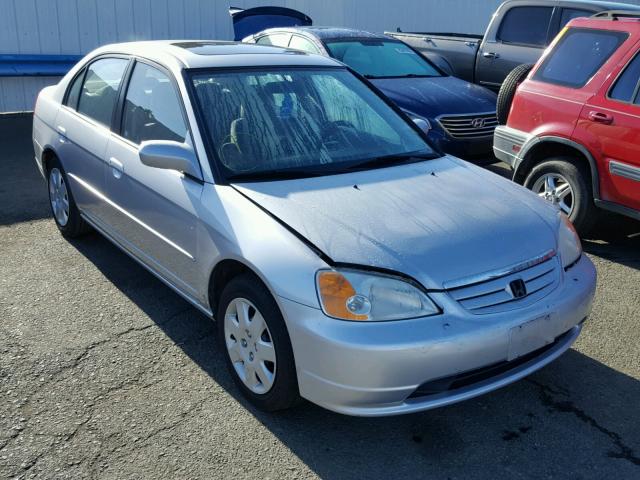 2HGES26791H595347 - 2001 HONDA CIVIC EX ვერცხლისფერი ფოტო 1