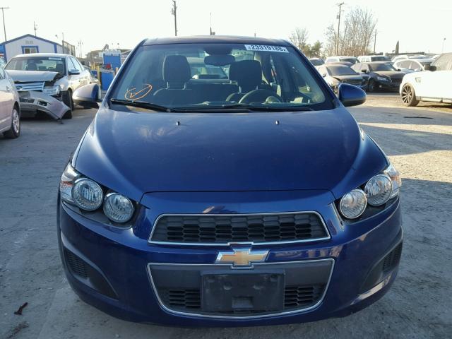 1G1JC5SG3D4137329 - 2013 CHEVROLET SONIC LT BLUE photo 9