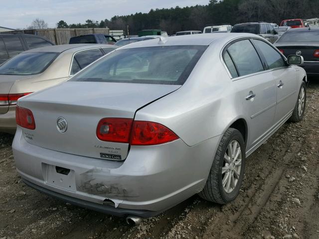 1G4HC5EM7AU135288 - 2010 BUICK LUCERNE CX SILVER photo 4