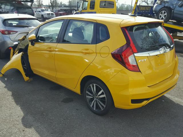 3HGGK5H96JM721836 - 2018 HONDA FIT EX YELLOW photo 3