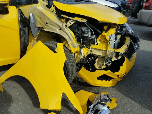 3HGGK5H96JM721836 - 2018 HONDA FIT EX YELLOW photo 9