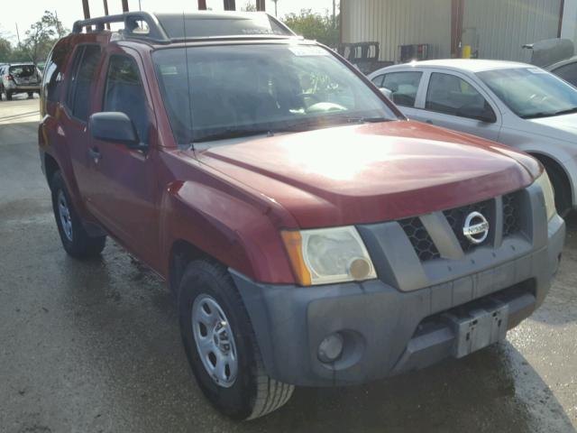 5N1AN08U48C527168 - 2008 NISSAN XTERRA OFF RED photo 1