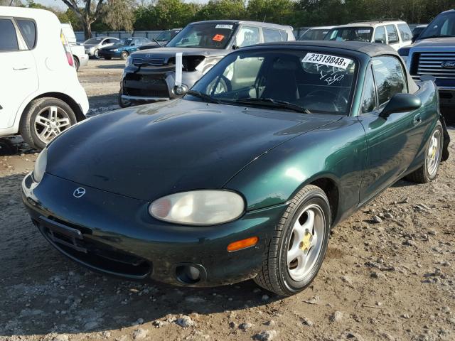 JM1NB3534Y0146238 - 2000 MAZDA MX-5 MIATA GREEN photo 2