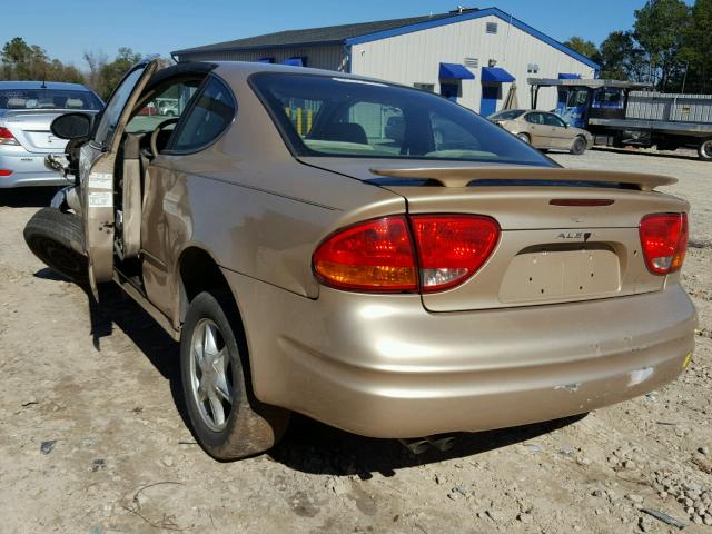 1G3NL12F53C204767 - 2003 OLDSMOBILE ALERO GL BEIGE photo 3