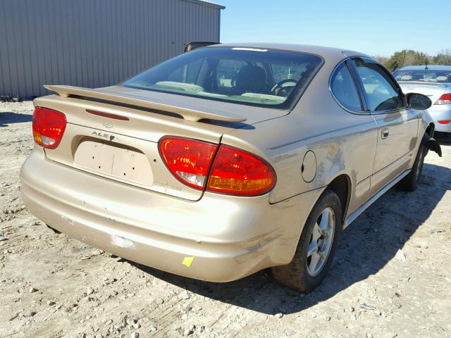 1G3NL12F53C204767 - 2003 OLDSMOBILE ALERO GL BEIGE photo 4