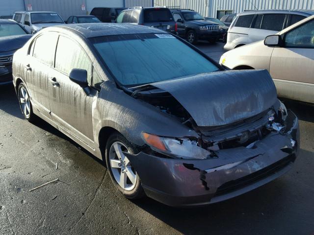 2HGFA16816H513208 - 2006 HONDA CIVIC EX ნაცრისფერი ფოტო 1