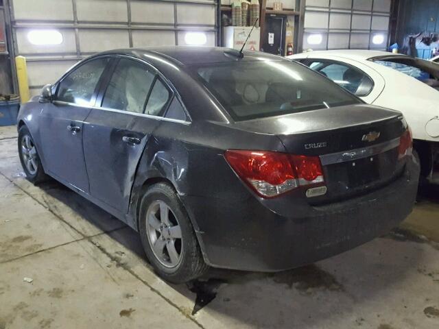 1G1PC5SB7F7252242 - 2015 CHEVROLET CRUZE LT BLACK photo 3