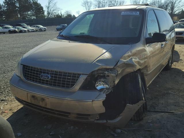 2FMDA58227BA15153 - 2007 FORD FREESTAR L BEIGE photo 2