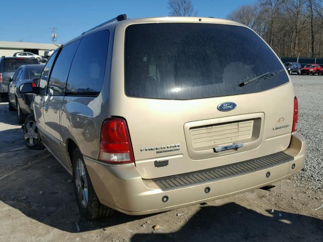 2FMDA58227BA15153 - 2007 FORD FREESTAR L BEIGE photo 3