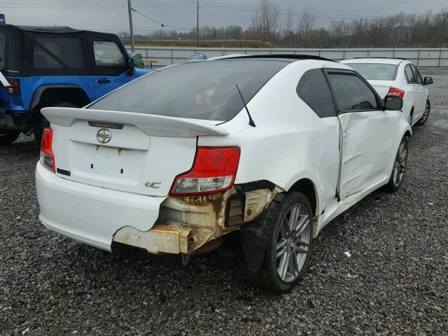 JTKJF5C77D3055907 - 2013 TOYOTA SCION TC 白色 照片 4