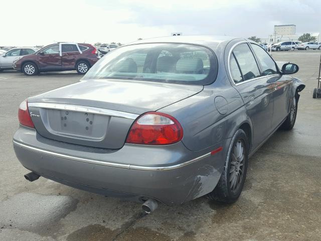 SAJWA01A76FN65786 - 2006 JAGUAR S-TYPE GRAY photo 4