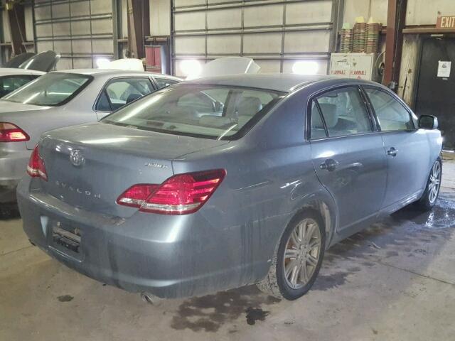 4T1BK36B56U147408 - 2006 TOYOTA AVALON XL BLUE photo 4