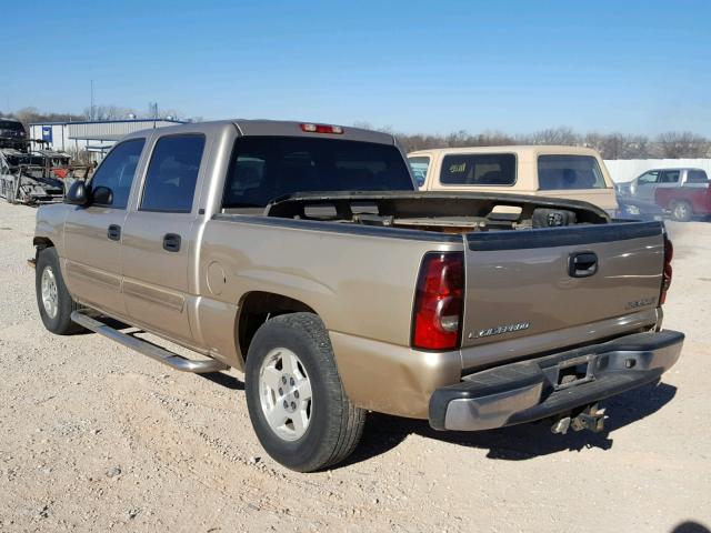 2GCEC13T551295018 - 2005 CHEVROLET SILVERADO GOLD photo 3