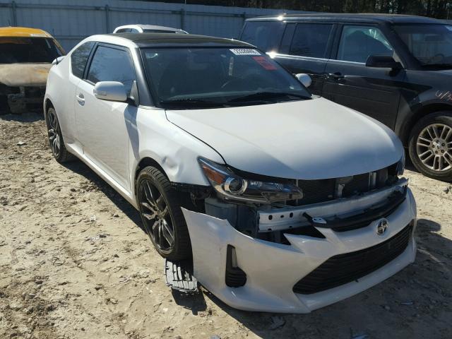 JTKJF5C71F3095810 - 2015 TOYOTA SCION TC WHITE photo 1