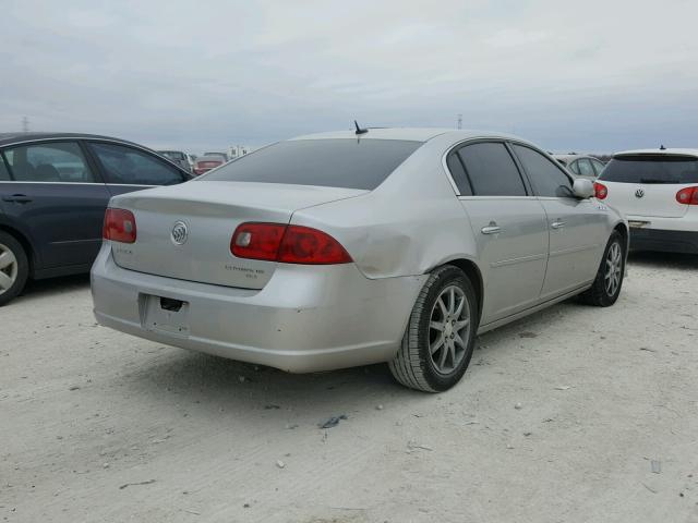 1G4HD57286U184340 - 2006 BUICK LUCERNE CX SILVER photo 4