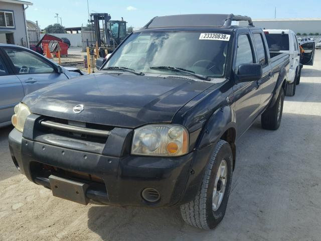 1N6MD29Y43C428471 - 2003 NISSAN FRONTIER C BLACK photo 2