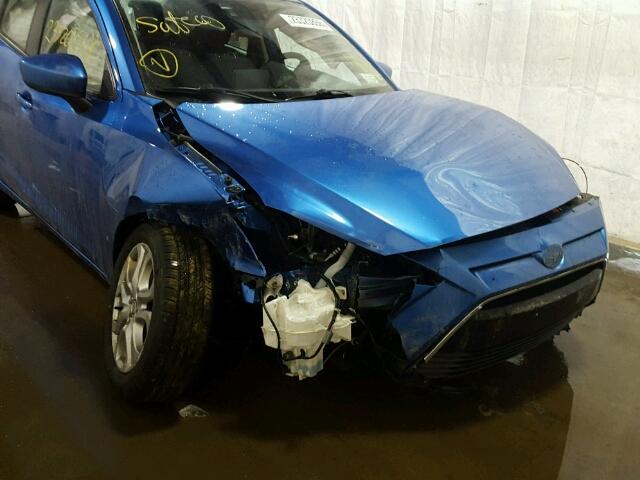 3MYDLBZV0GY125715 - 2016 TOYOTA SCION IA BLUE photo 9