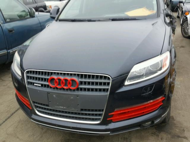 WA1BV94L67D056539 - 2007 AUDI Q7 4.2 QUA BLACK photo 7